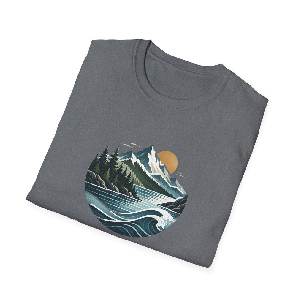 Wildwood & Wharf Mountain Lake Wave Tee