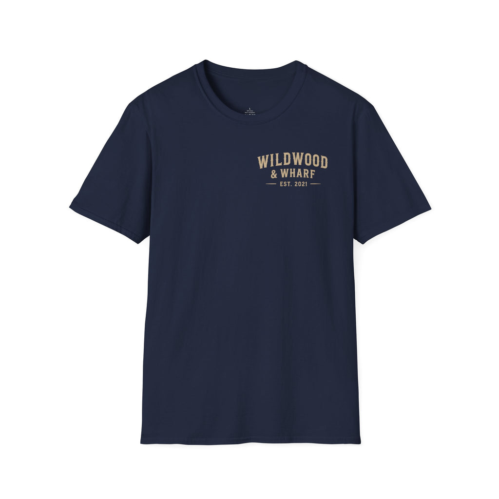 Wildwood & Wharf Logo T-Shirt — Mountains|Forest|Ocean