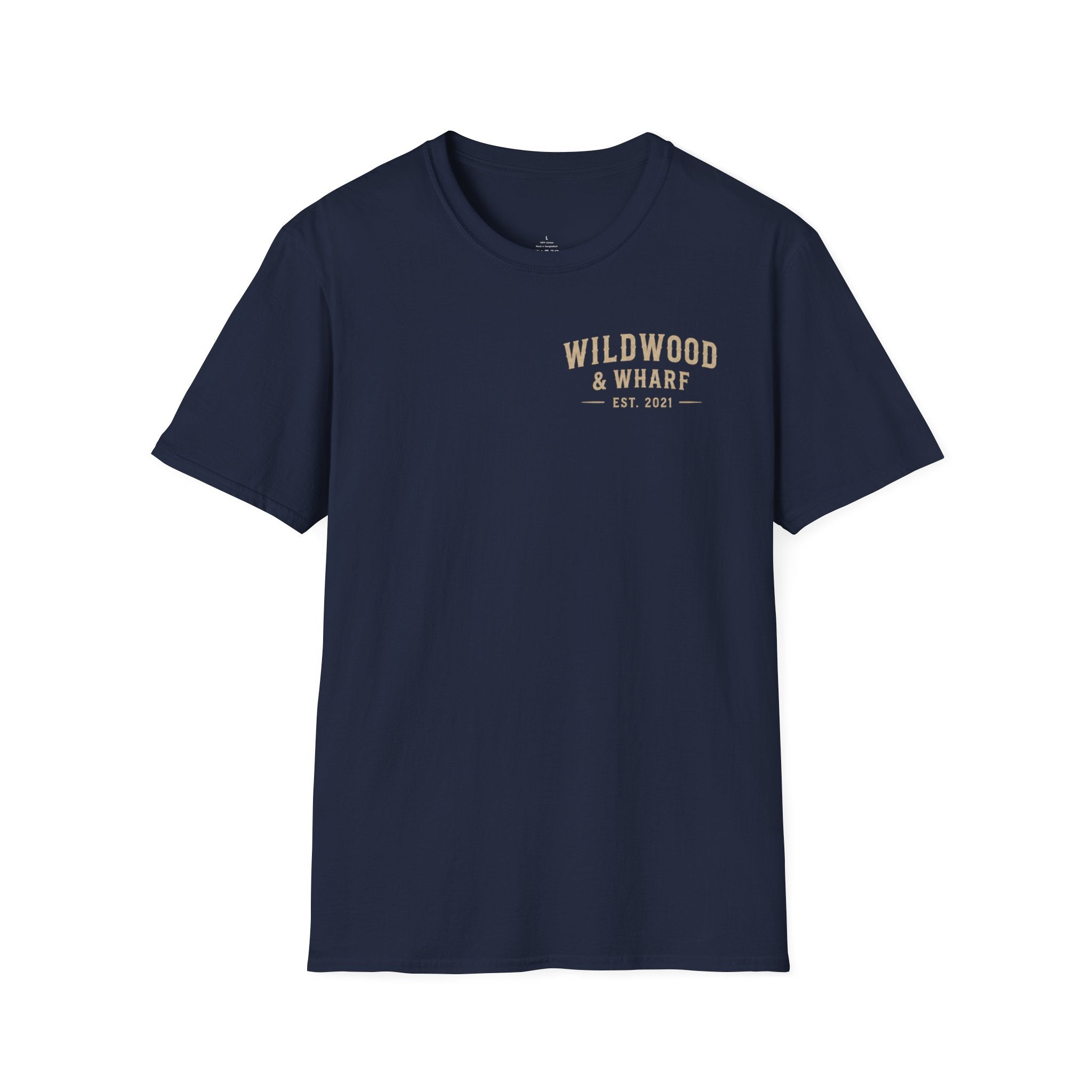 Wildwood & Wharf Logo T-Shirt — Mountains|Forest|Ocean