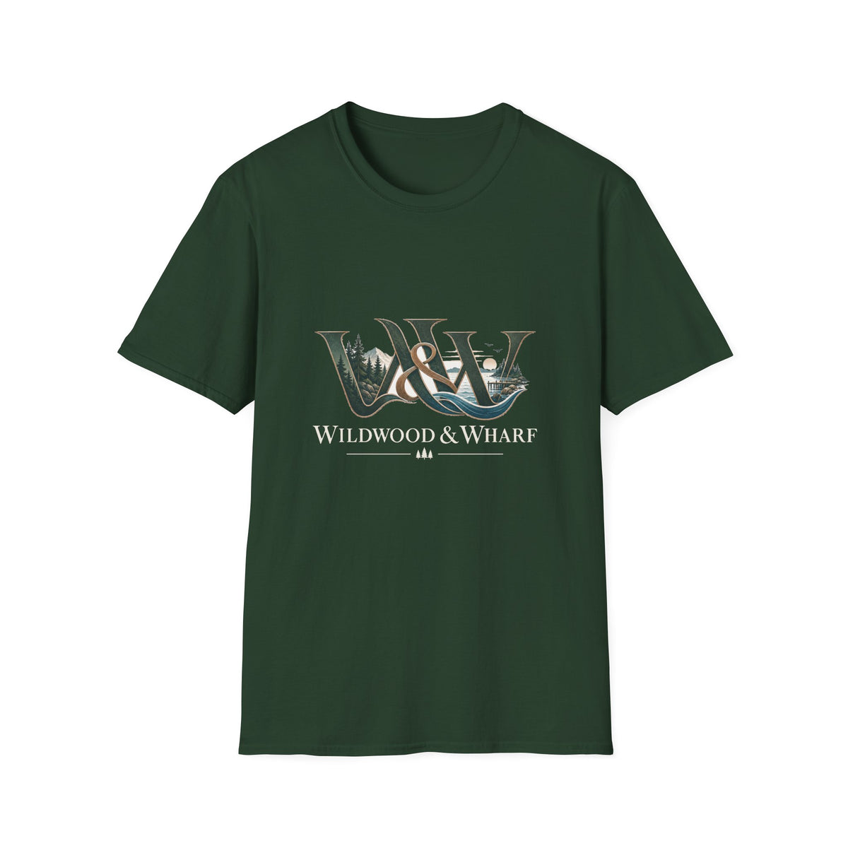 Wildwood & Wharf Forest Coast Tee