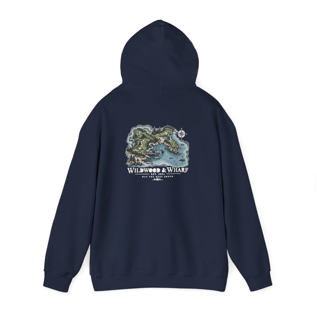 Map the Next Round Golf Hoodie