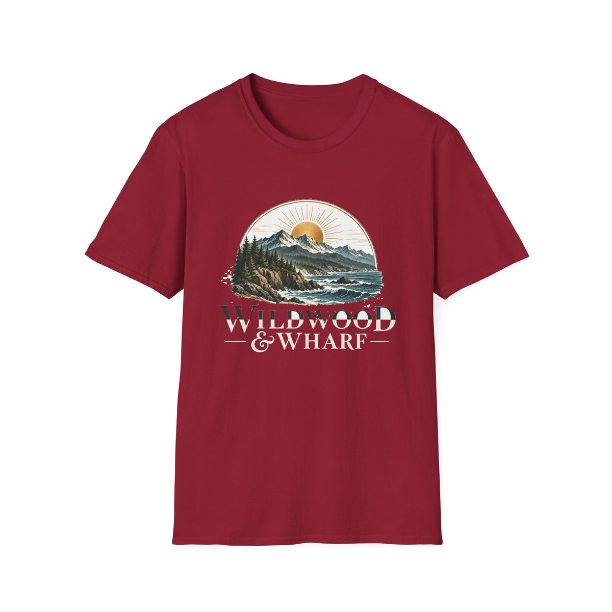 Wildwood & Wharf Mountain Sunrise Tee