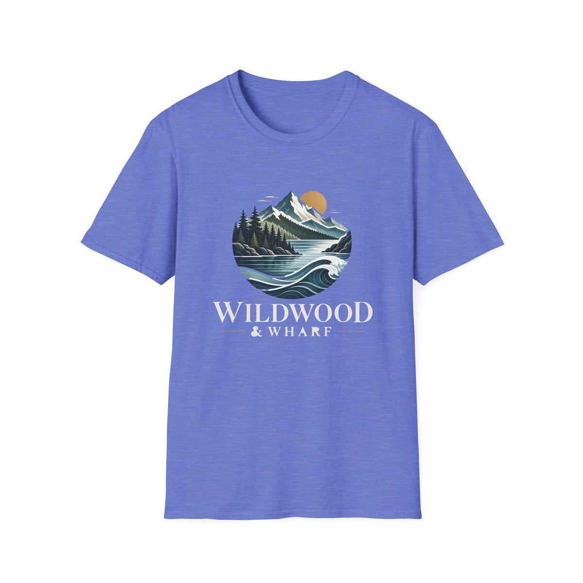 Wildwood & Wharf Mountain Lake Wave Tee