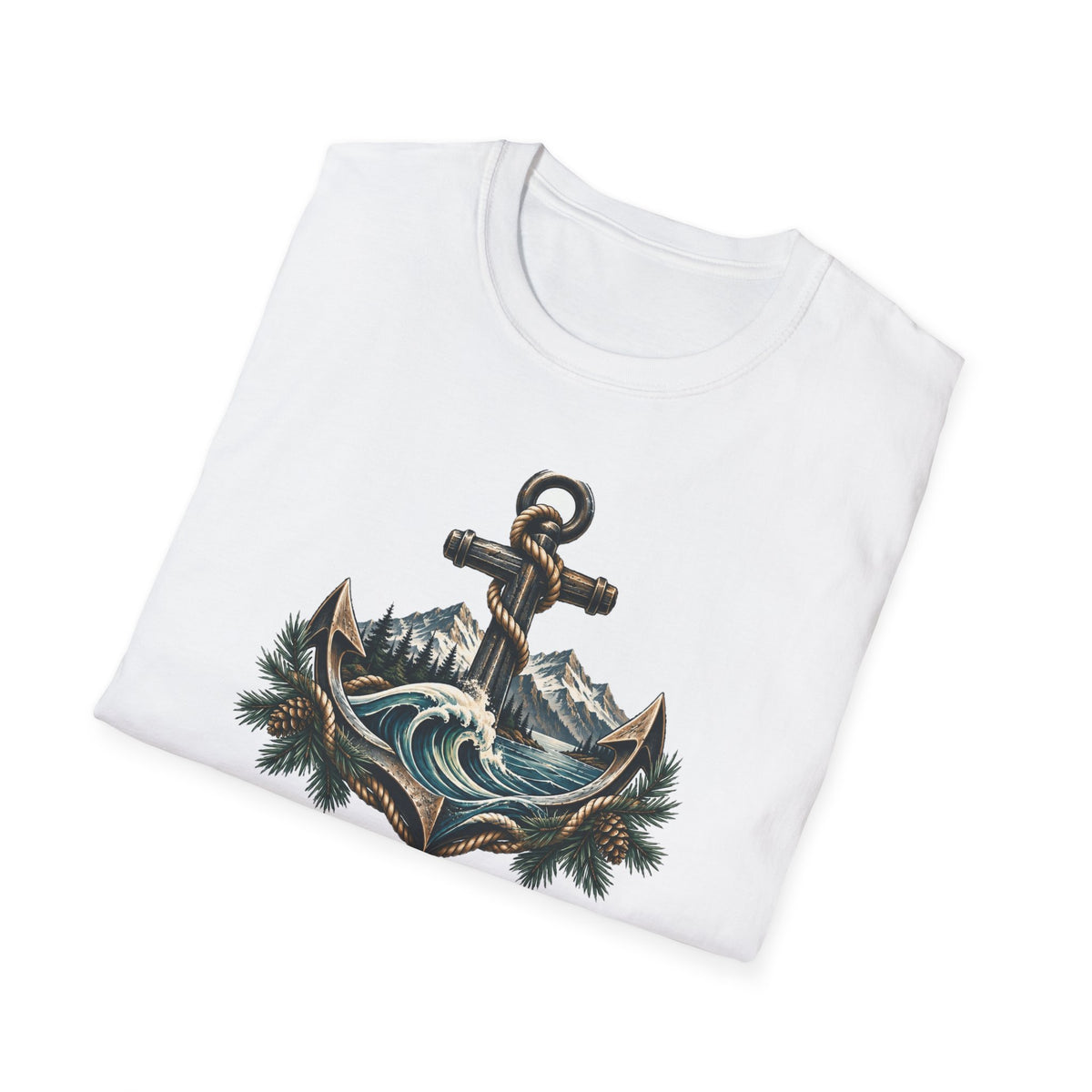 Wildwood & Wharf Anchor Mountains Tee
