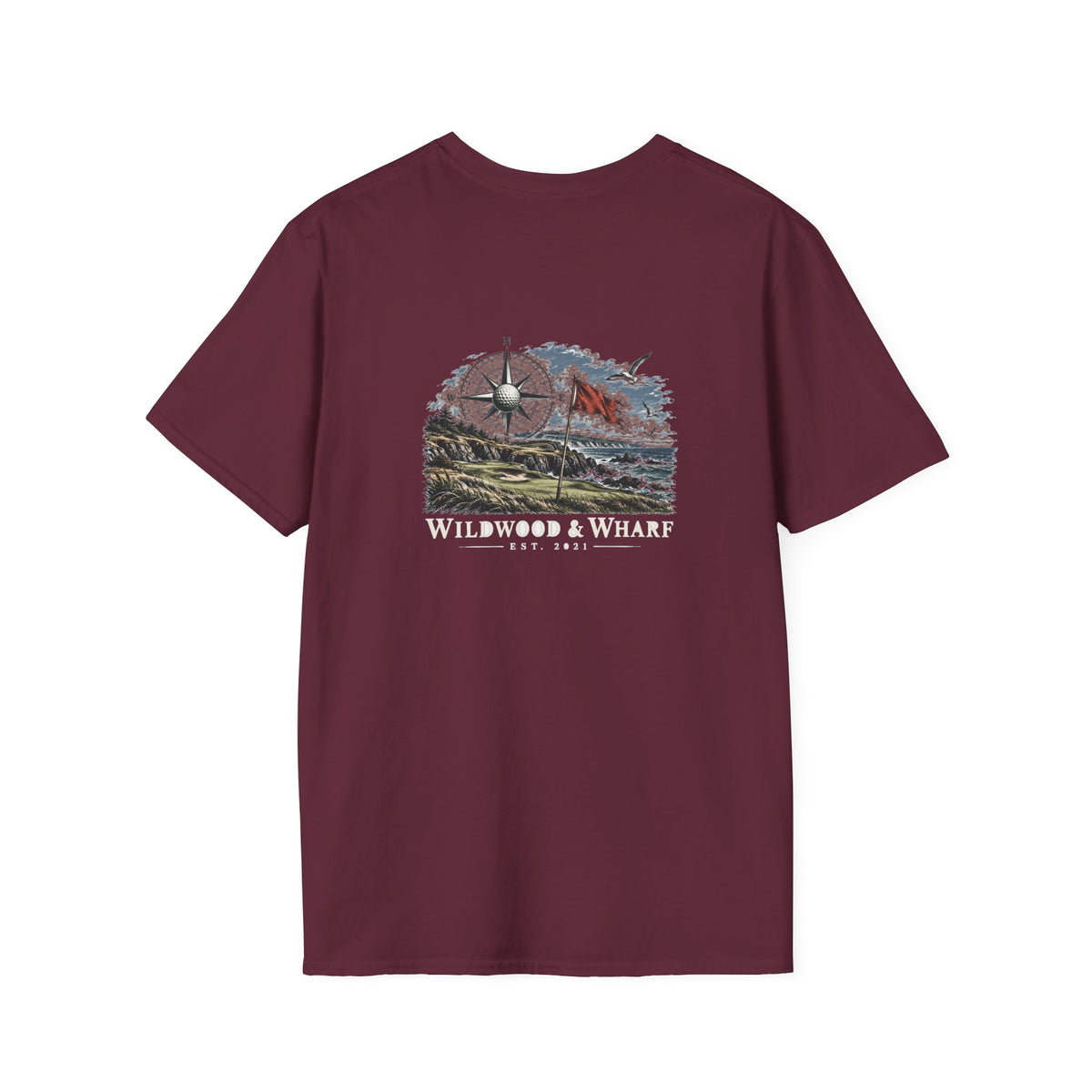 Compass Links Golf Tee