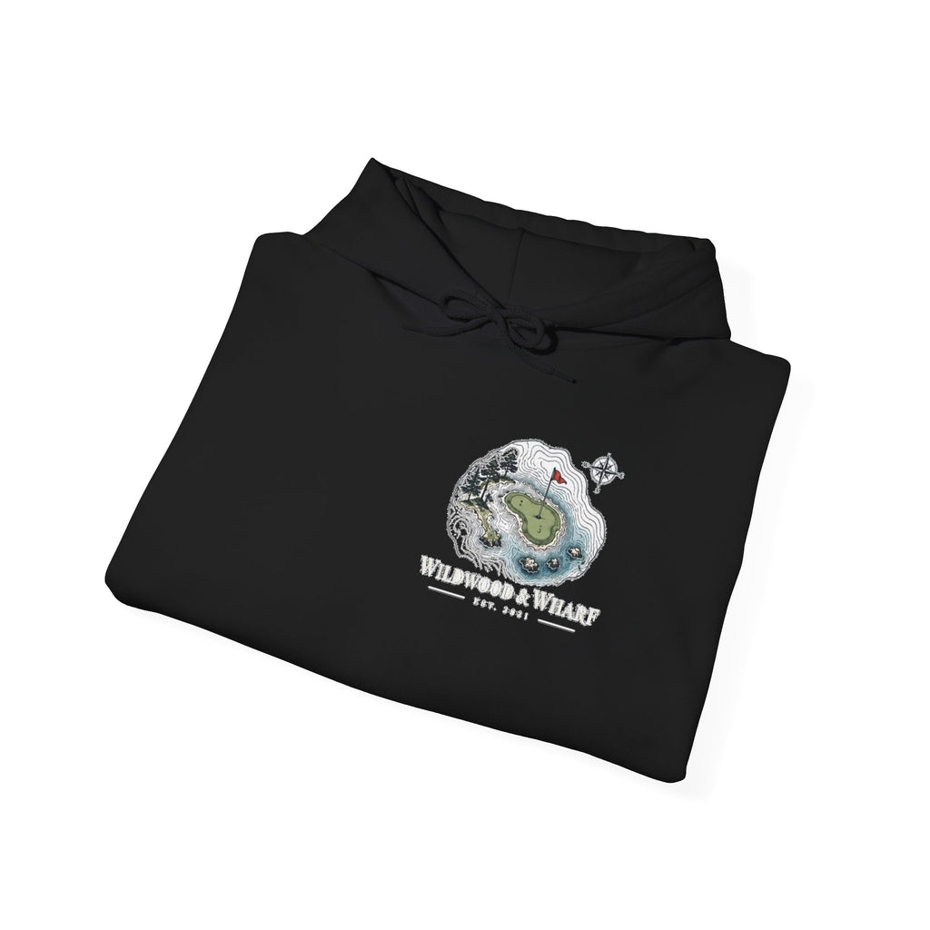 Map the Next Round Golf Hoodie