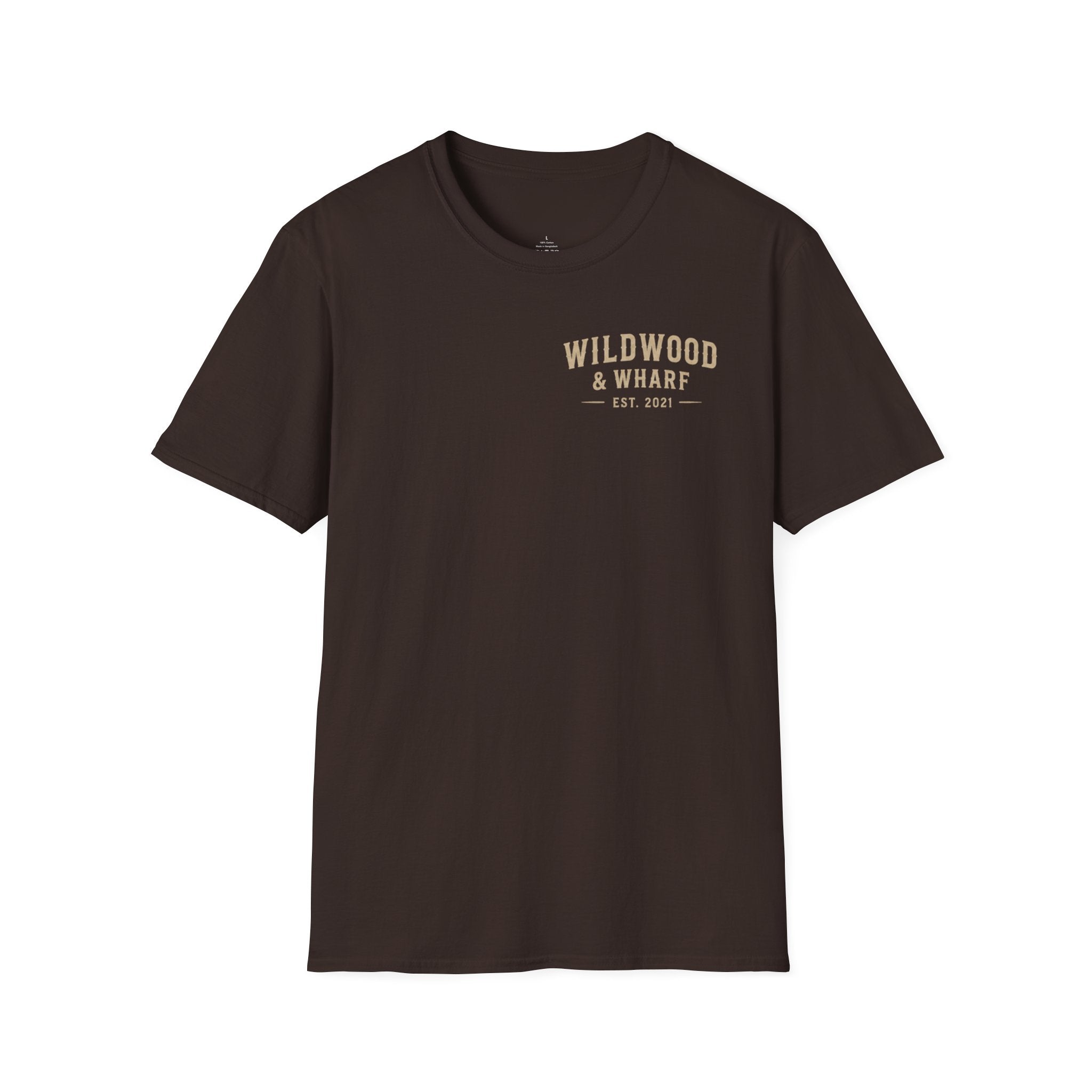 Wildwood & Wharf Logo T-Shirt — Mountains|Forest|Ocean