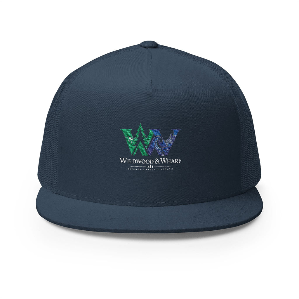 Wildwood & Wharf WW Mountain Wave Trucker Hat
