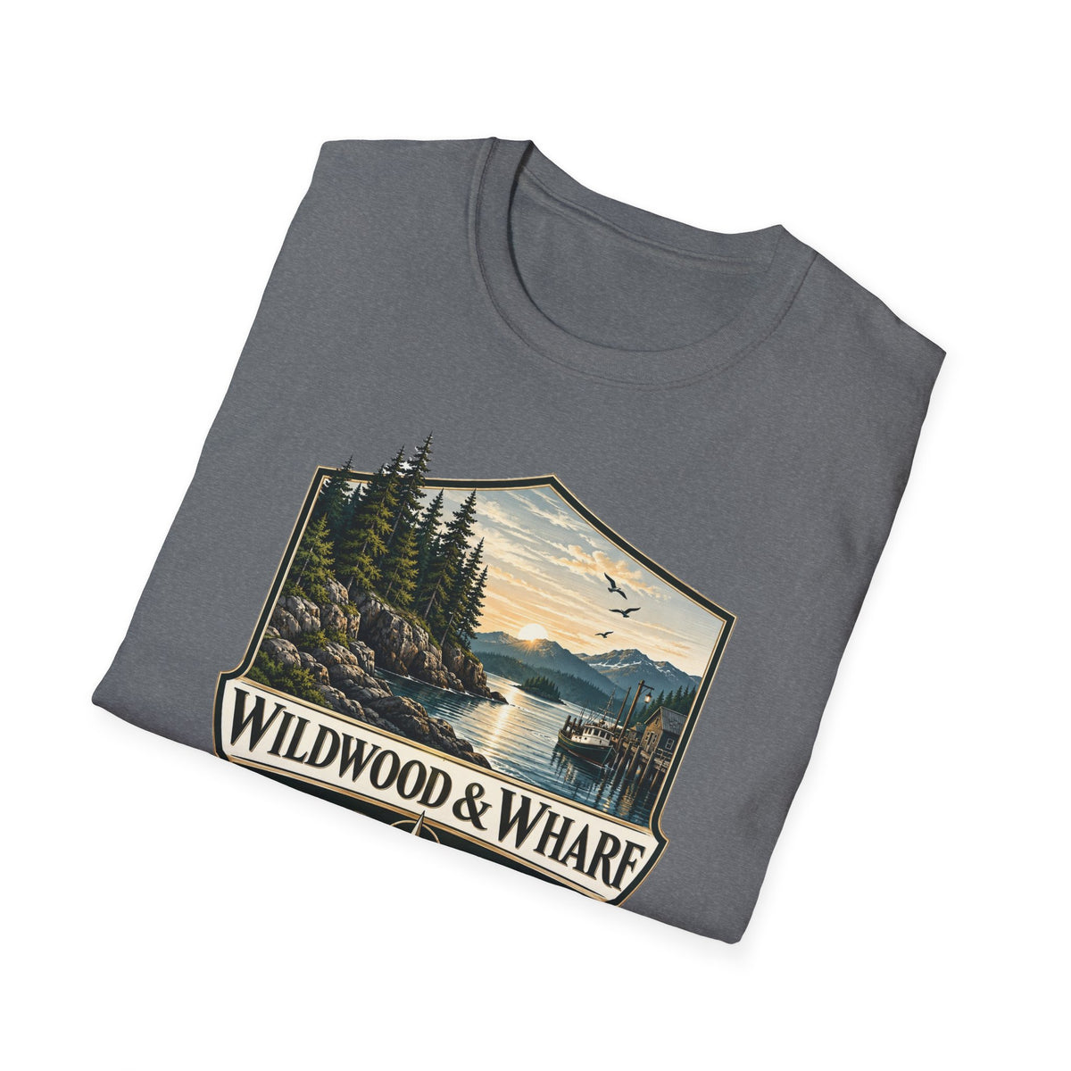 Wildwood & Wharf Harbor Shield Tee