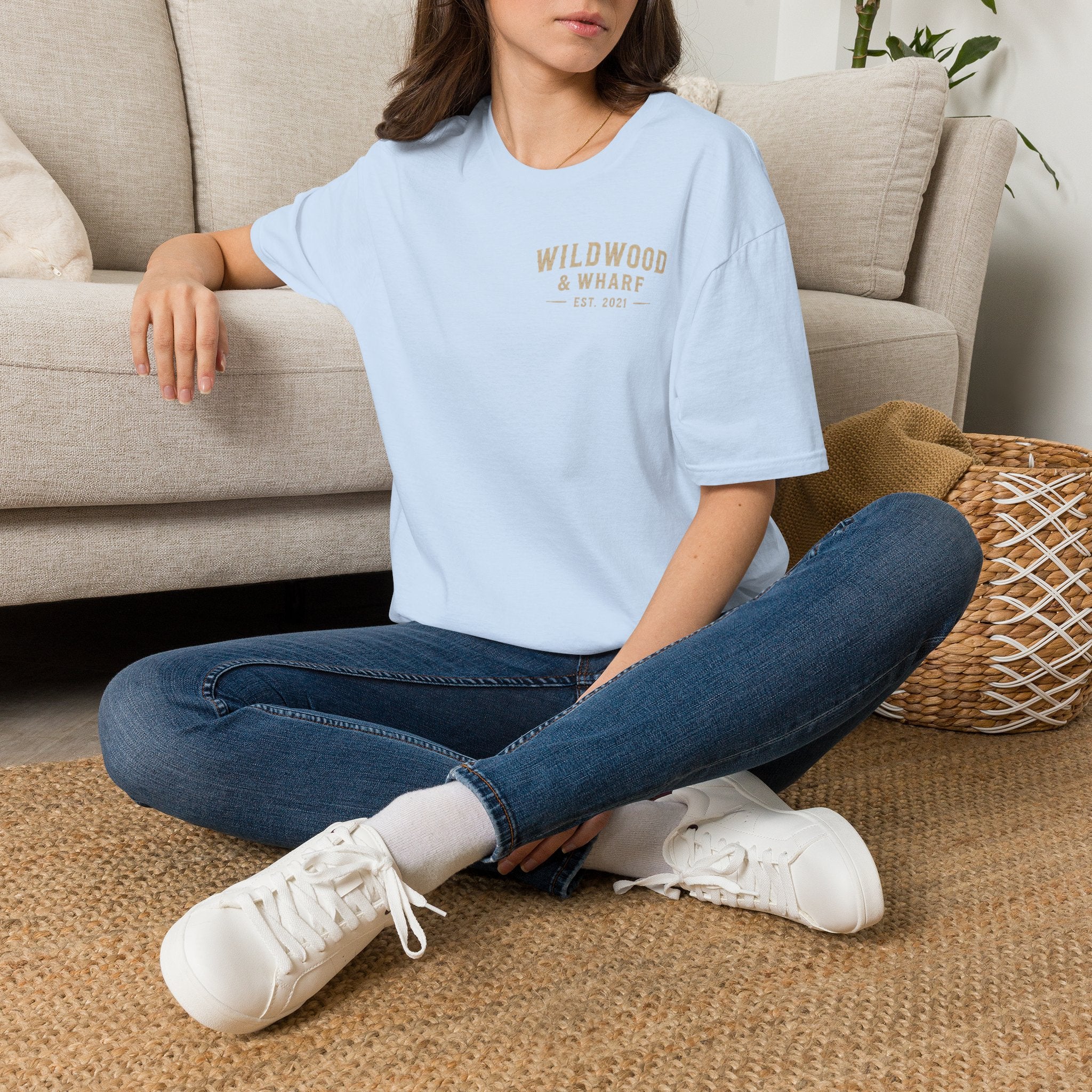 Wildwood & Wharf Logo T-Shirt — Mountains|Forest|Ocean