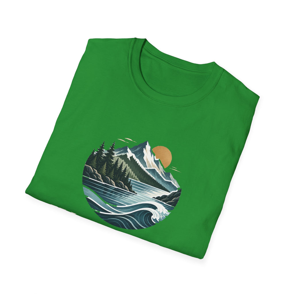Wildwood & Wharf Mountain Lake Wave Tee