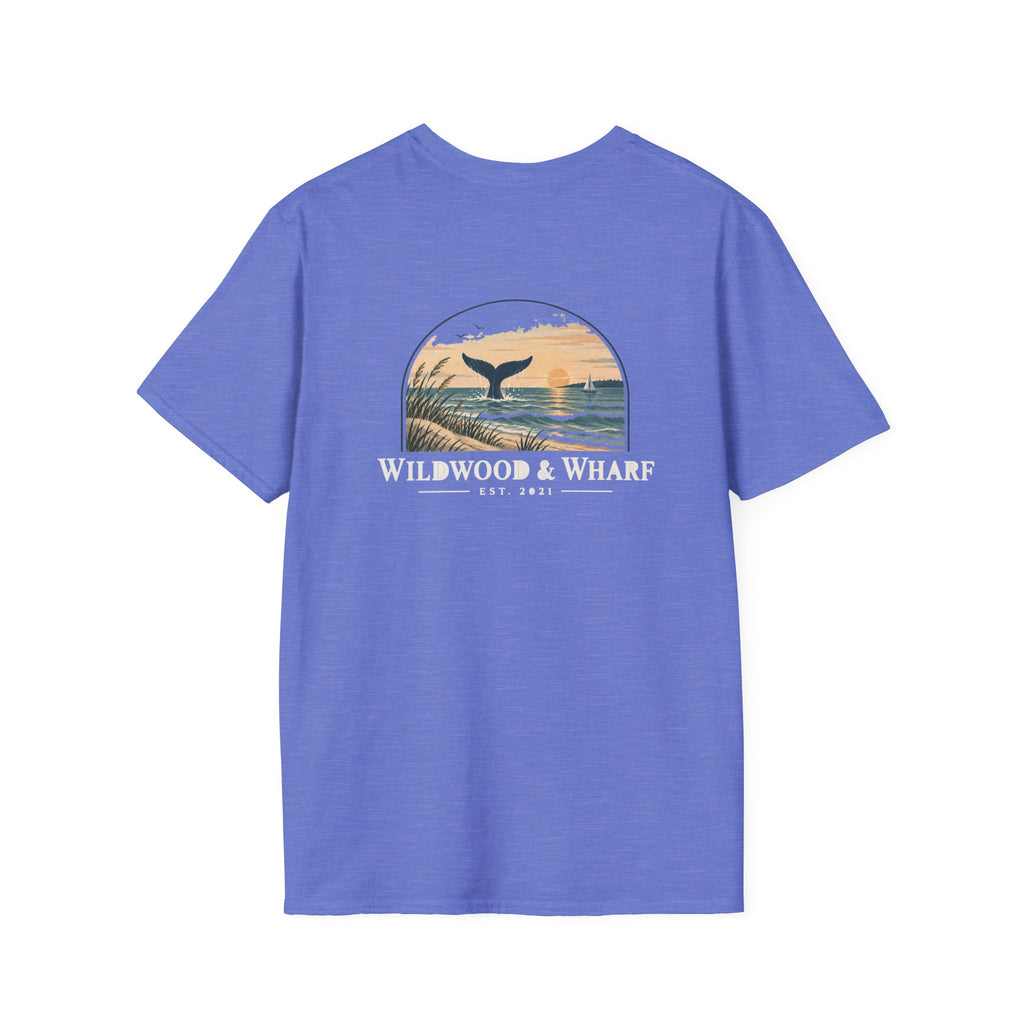 Wildwood & Wharf Whale Tail Tee