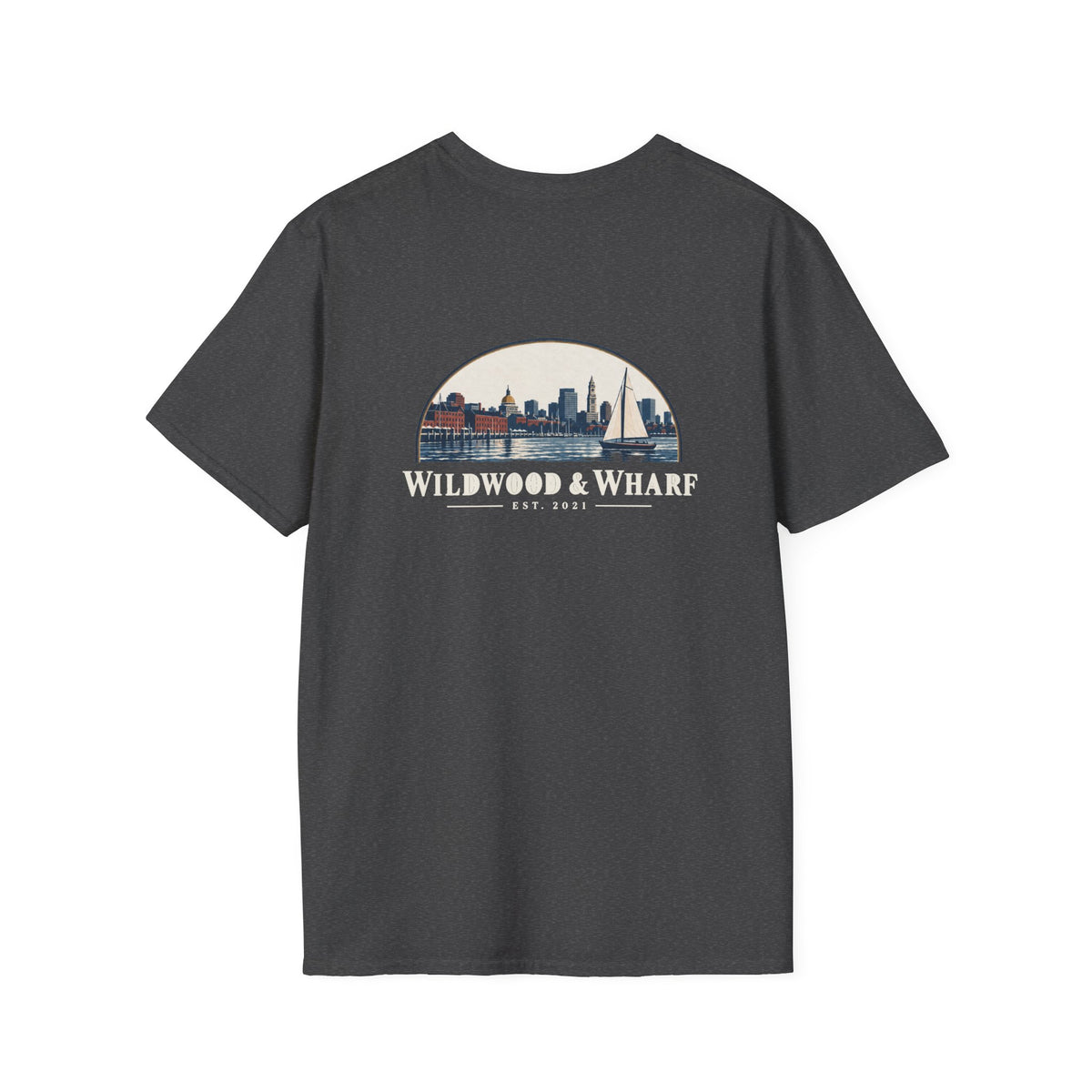 Wildwood & Wharf Boston Harbor Tee