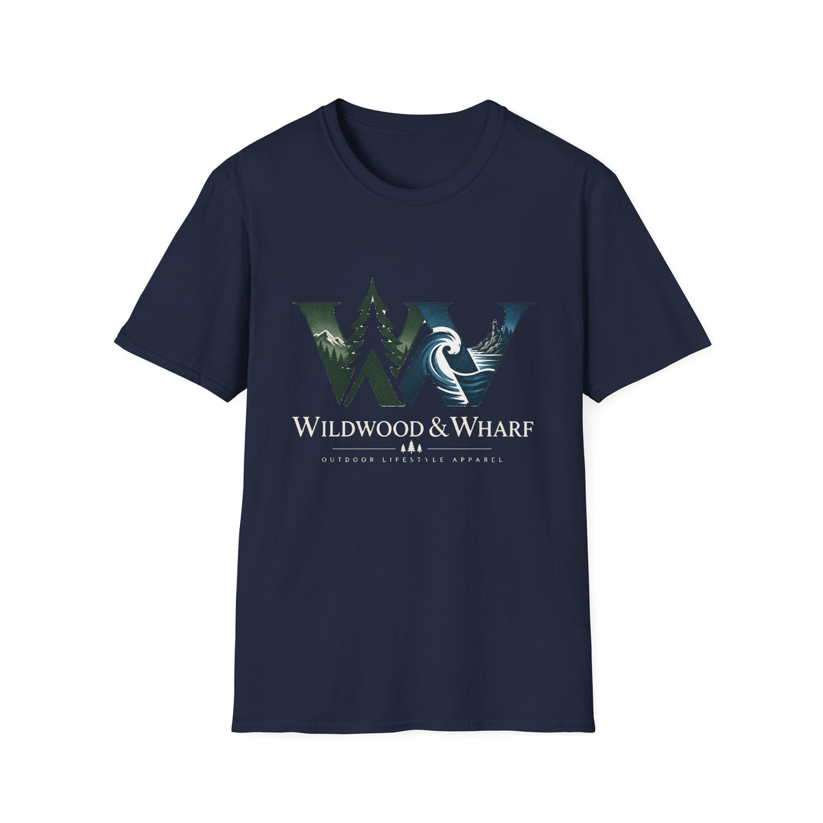 Wildwood & Wharf Mountain Wave WW Tee