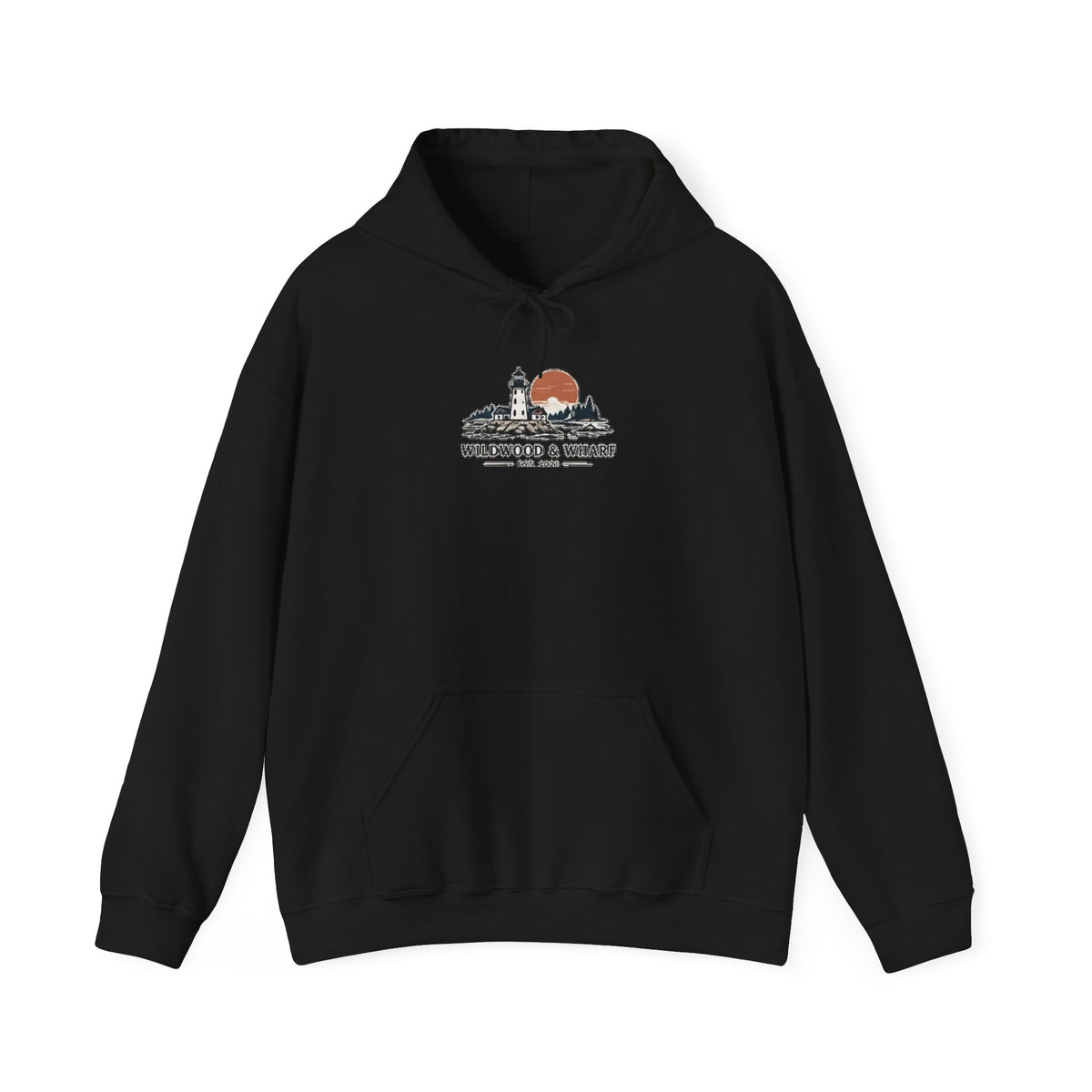 Wildwood & Wharf Lighthouse Village Hoodie