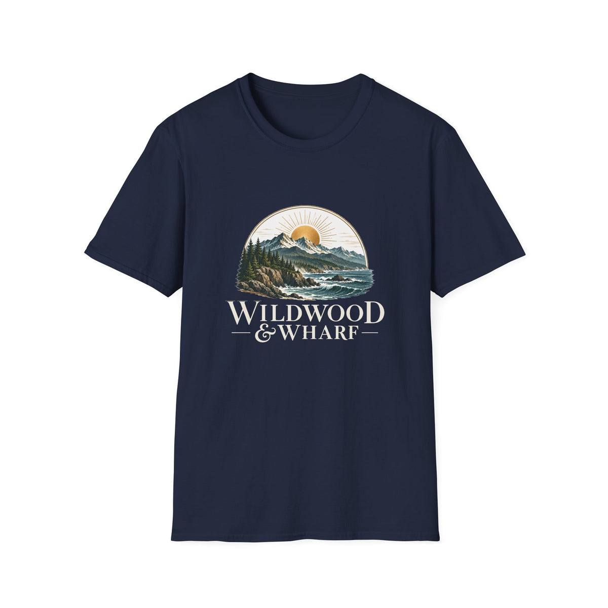 Wildwood & Wharf Mountain Sun Tee