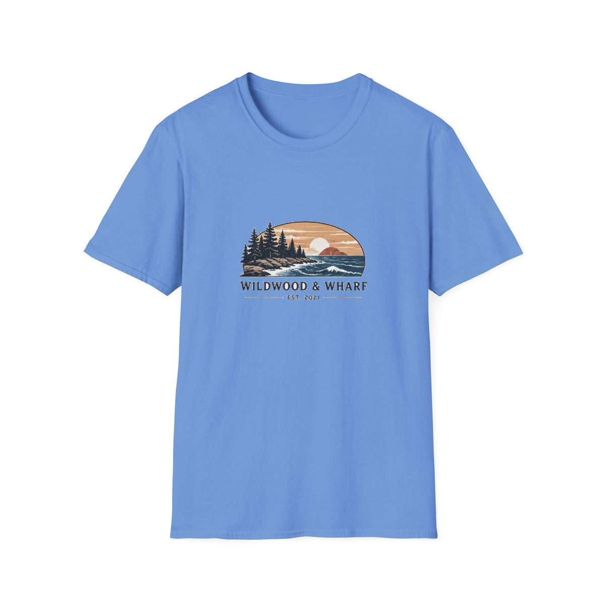 Wildwood & Wharf Coastal Sunset Tee
