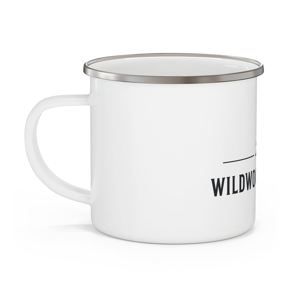 Wildwood & Wharf Pine Logo Camp Mug