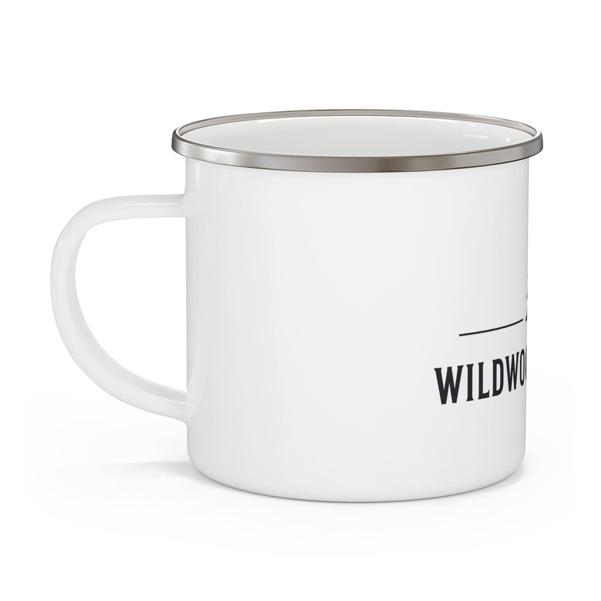 Wildwood & Wharf Pine Logo Camp Mug