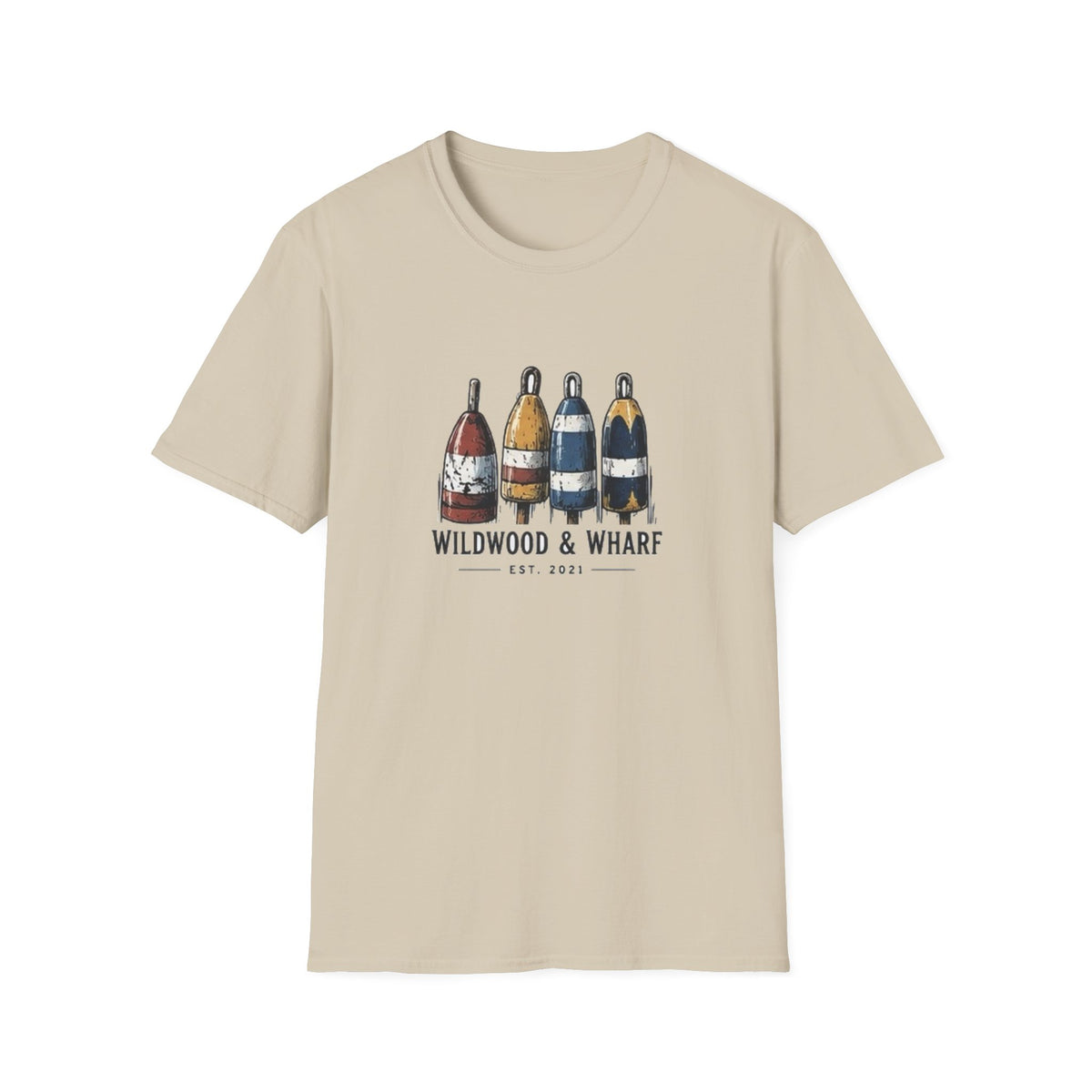 Wildwood & Wharf Buoys Tee