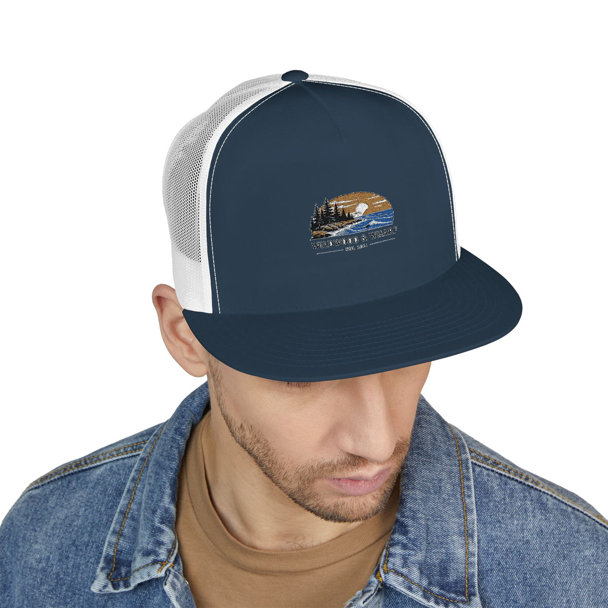 Wildwood & Wharf Coastal Sunset Hat
