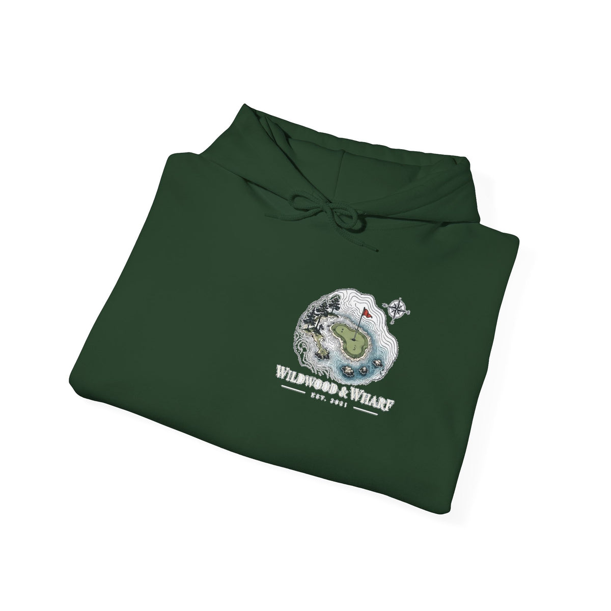 Map the Next Round Golf Hoodie