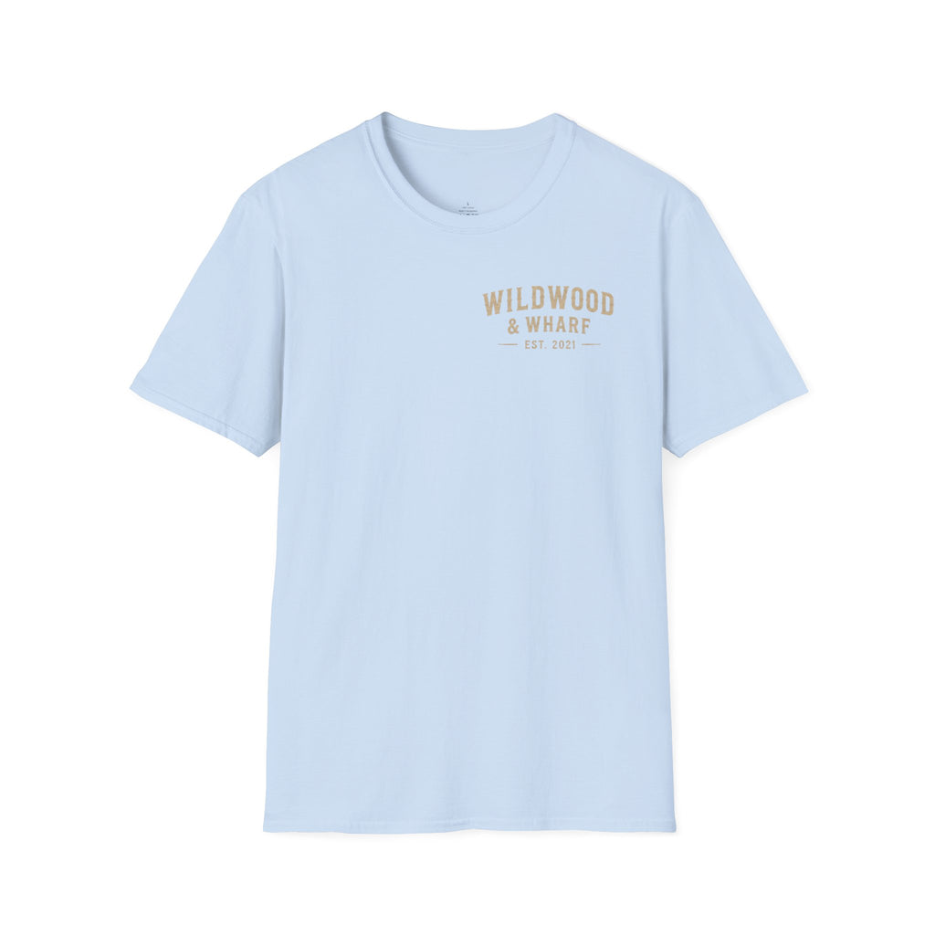 Wildwood & Wharf Logo T-Shirt — Mountains|Forest|Ocean