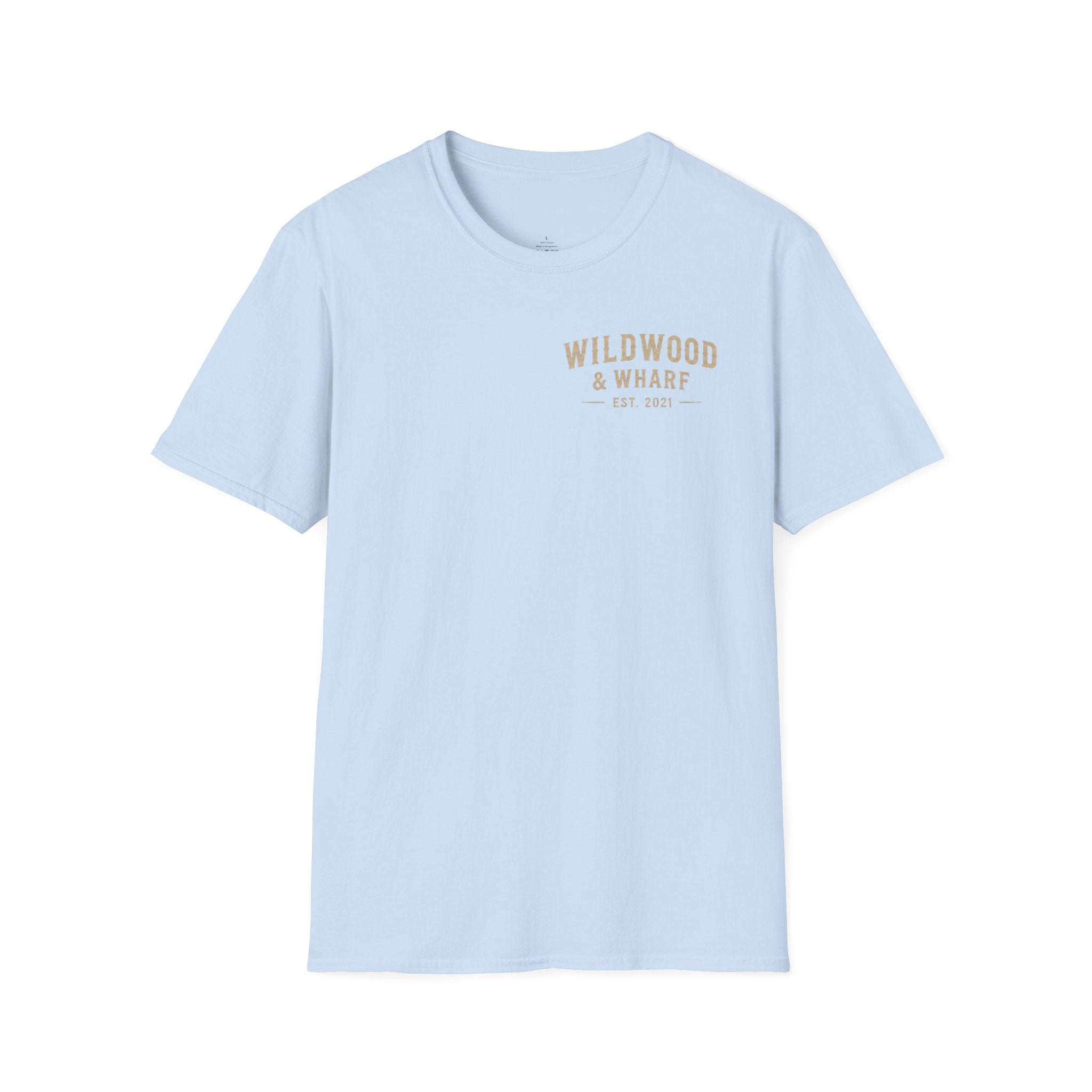 Wildwood & Wharf Logo T-Shirt — Mountains|Forest|Ocean