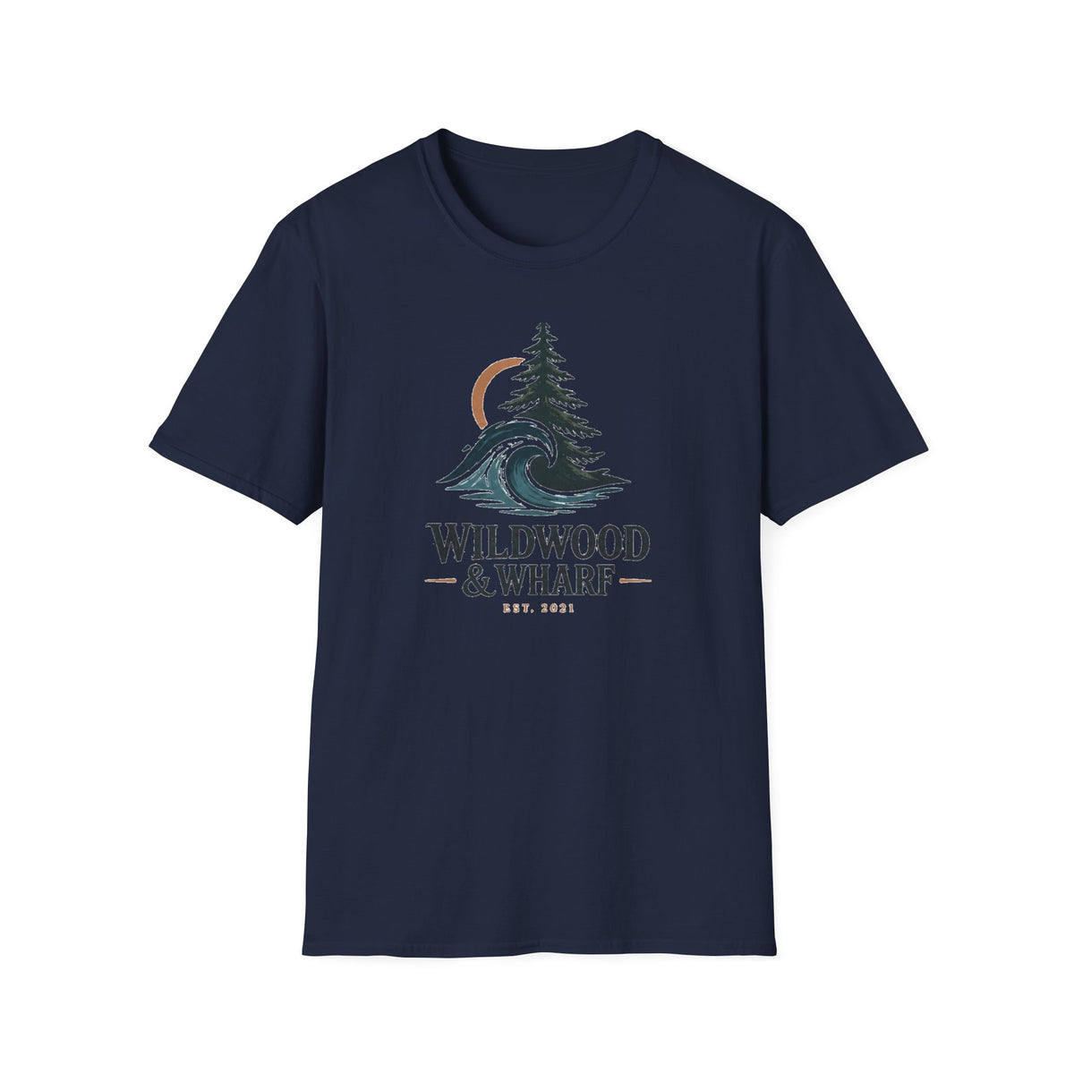 Wildwood & Wharf Pine Wave Tee