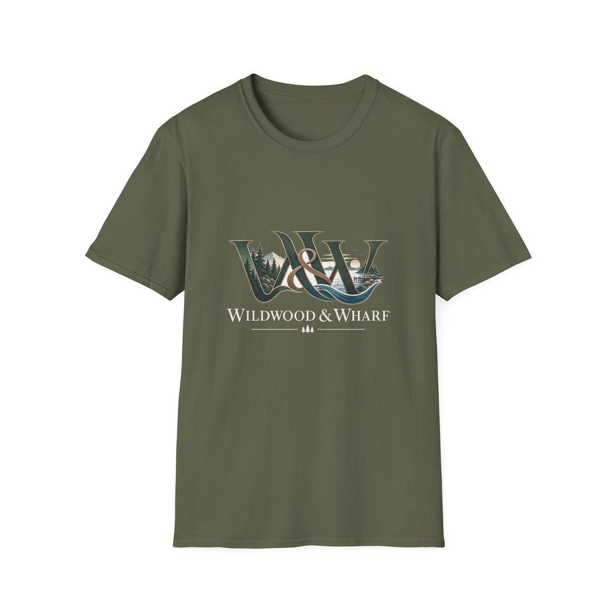 Wildwood & Wharf Forest Coast Tee