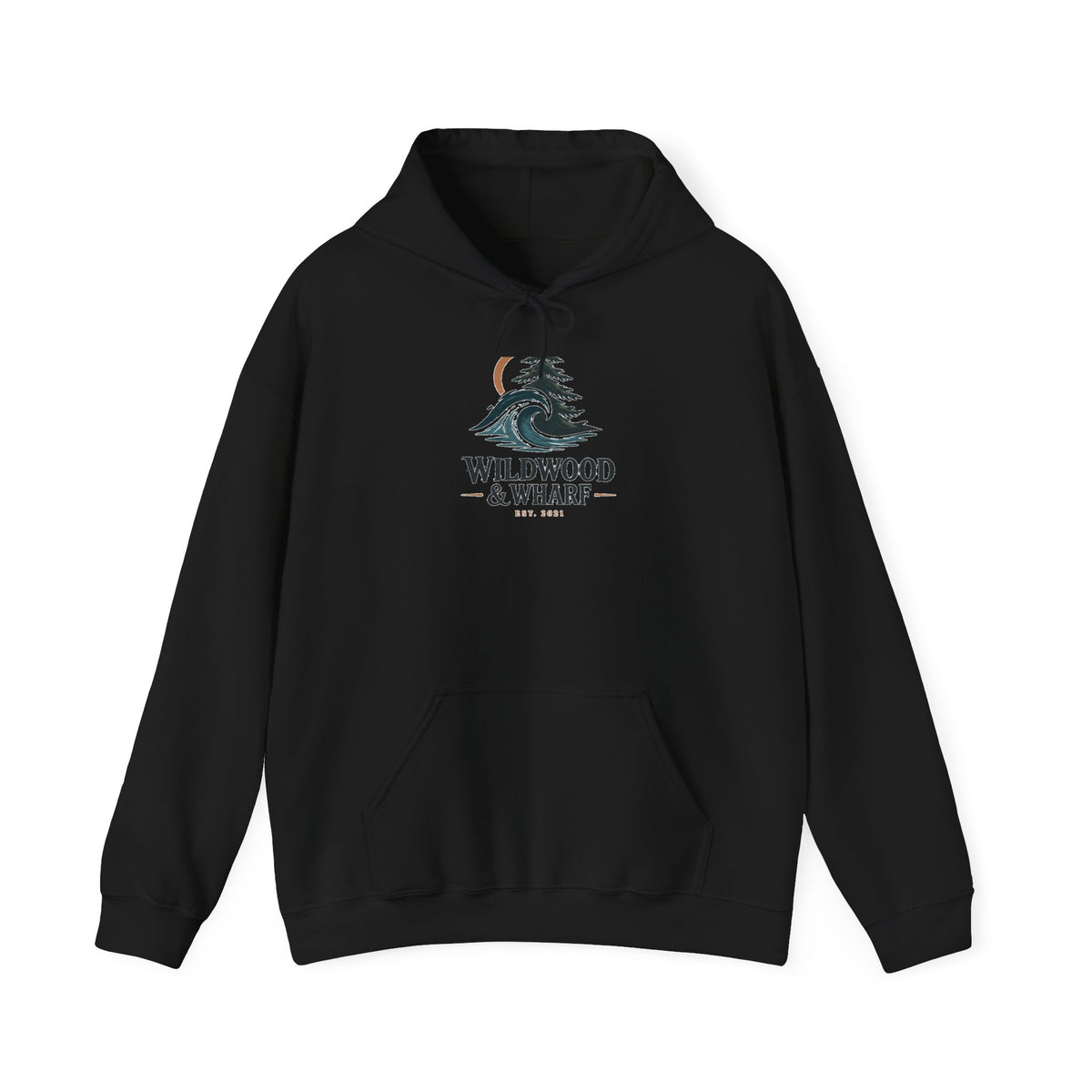 Wildwood & Wharf Pine Wave Hoodie