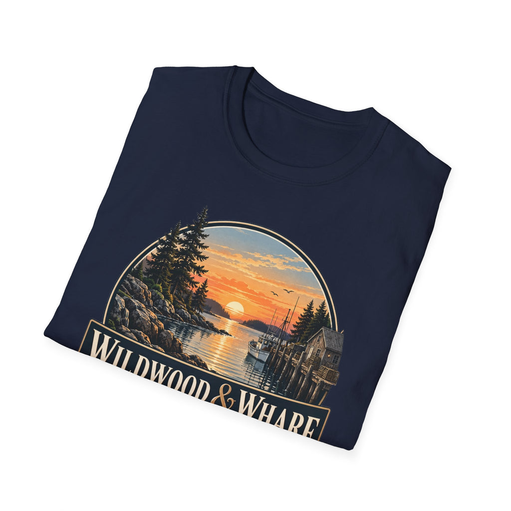 Wildwood & Wharf Harbor Sunset Tee