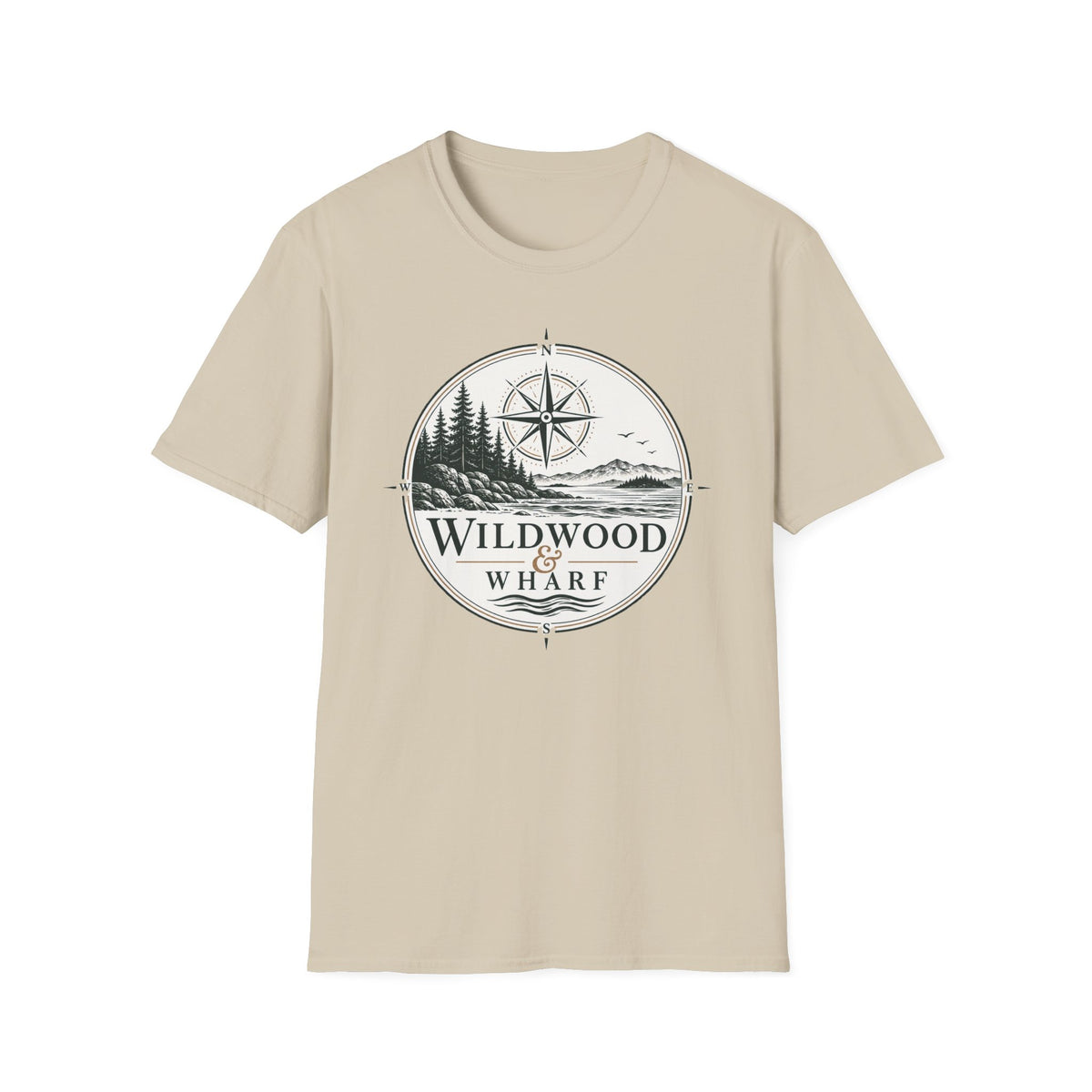 Wildwood & Wharf Compass Tee