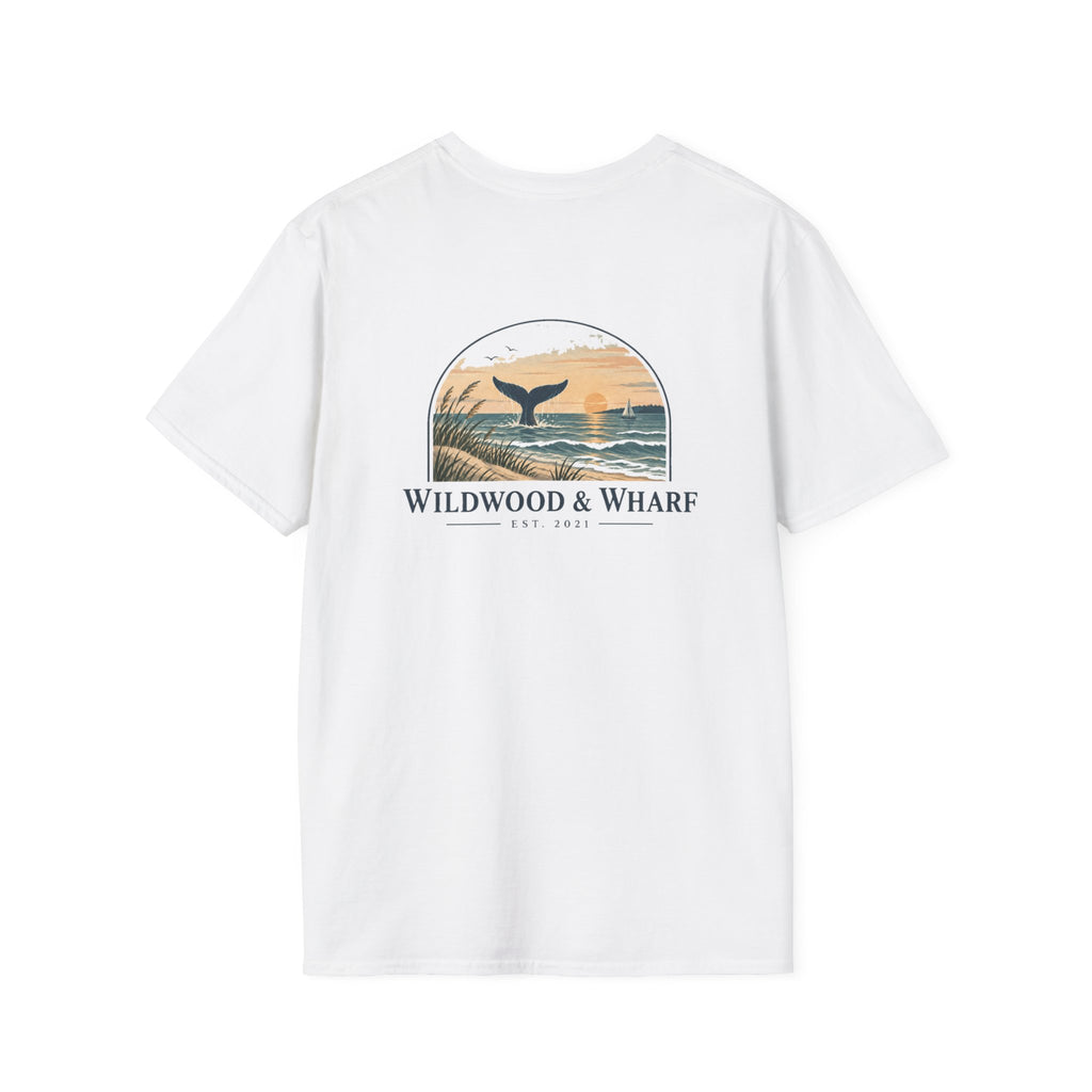 Wildwood & Wharf Whale Tail Tee