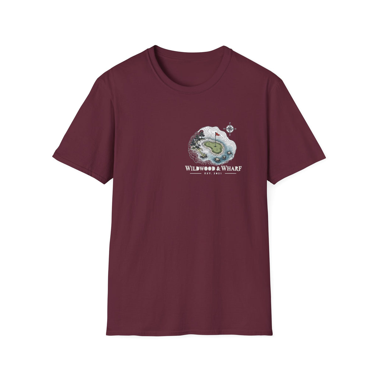 Map the Next Round Golf Tee