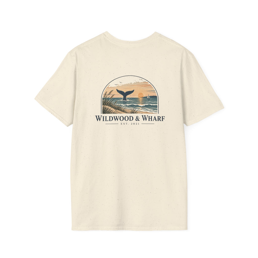 Wildwood & Wharf Whale Tail Tee