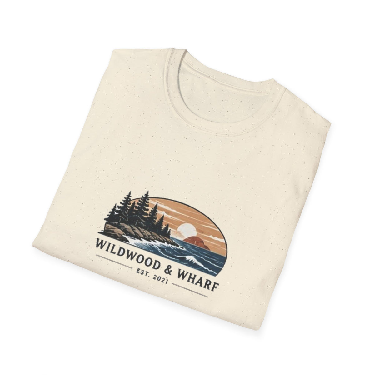 Wildwood & Wharf Coastal Sunset Tee
