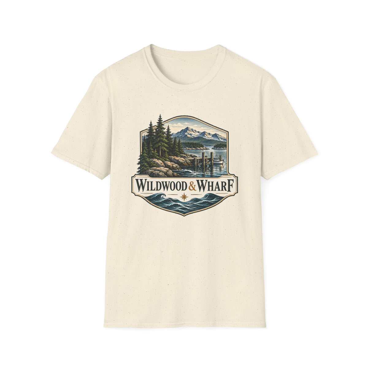 Wildwood & Wharf Mountain Dock Shield Tee