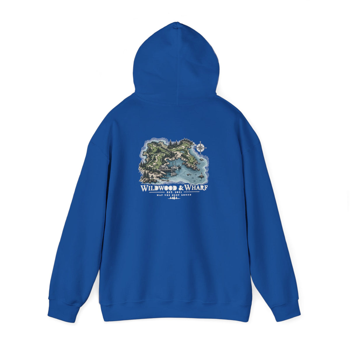 Map the Next Round Golf Hoodie