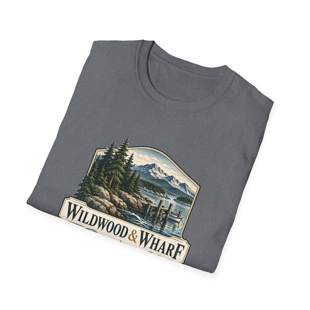 Wildwood & Wharf Harbor Badge Tee