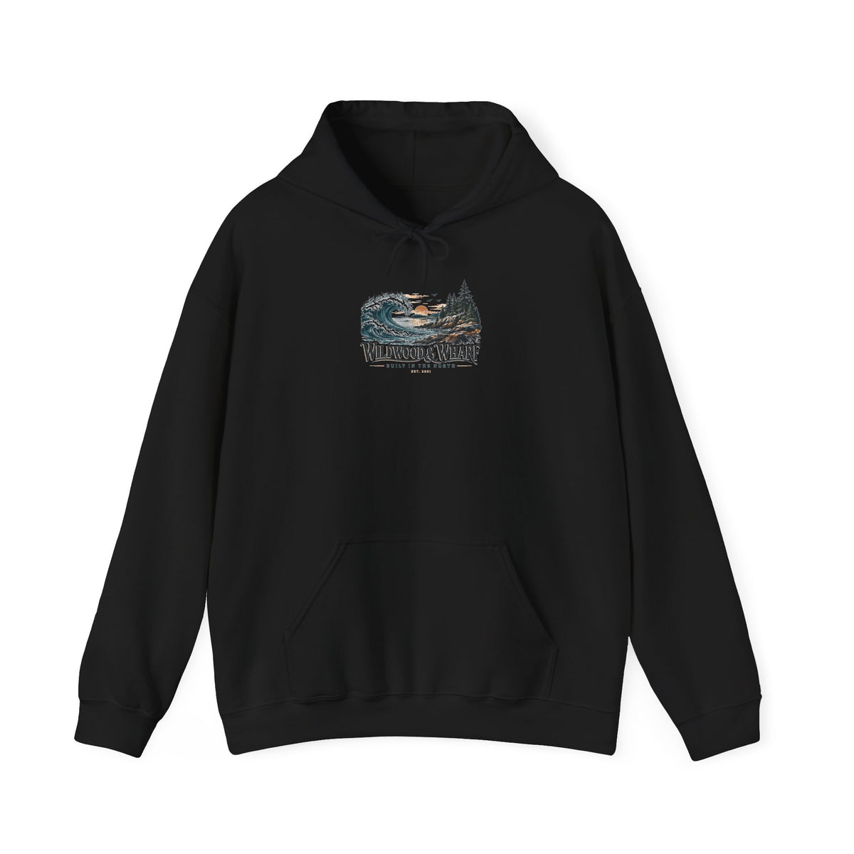 Wildwood & Wharf Tide Wave Hoodie