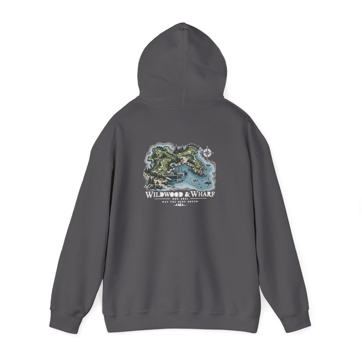 Map the Next Round Golf Hoodie