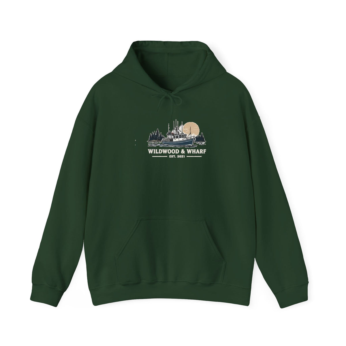 Wildwood & Wharf Fishing Boat Hoodie