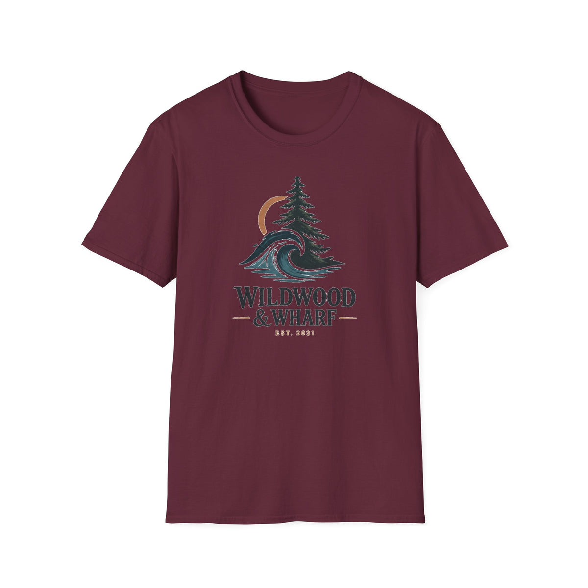 Wildwood & Wharf Pine Wave Tee