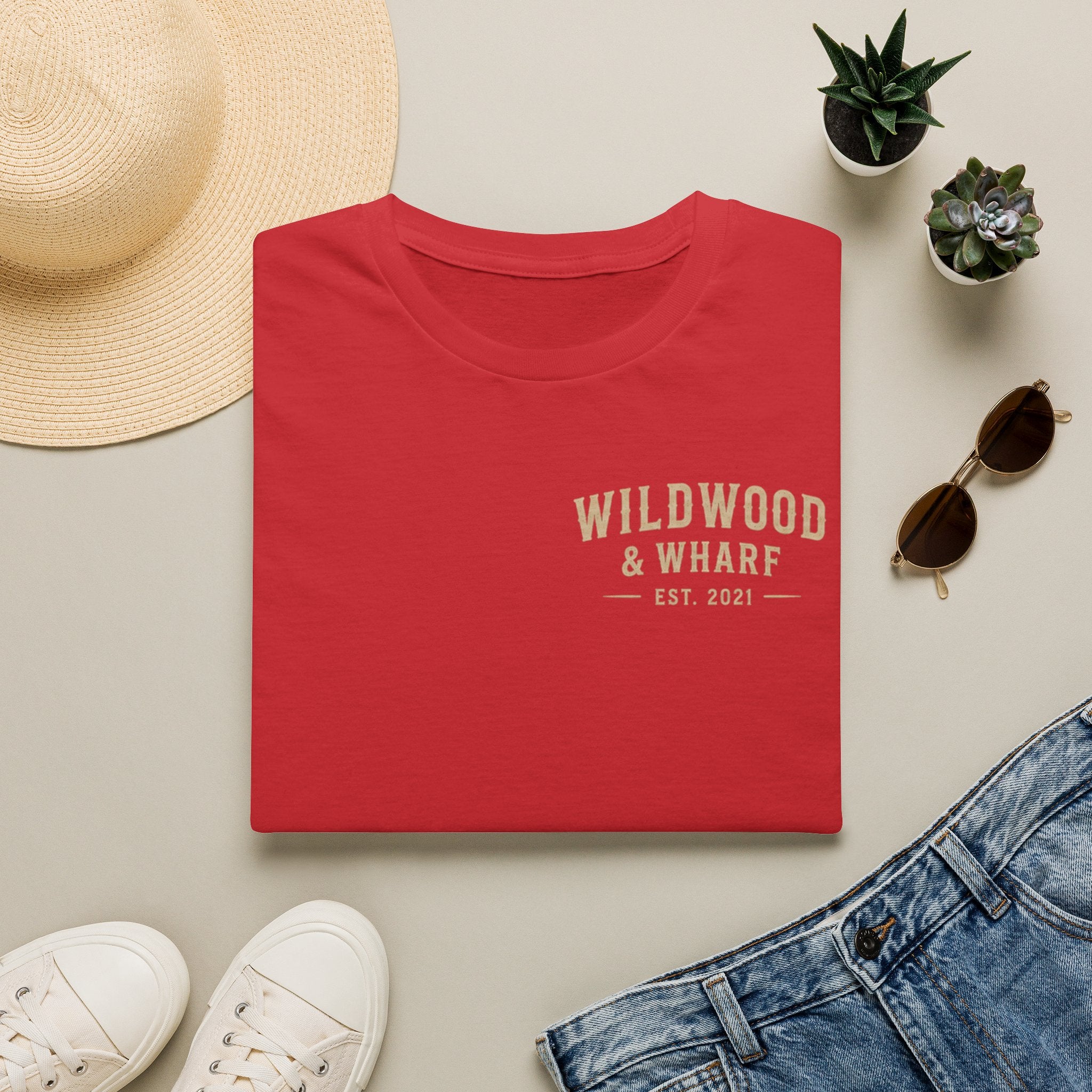 Wildwood & Wharf Logo T-Shirt — Mountains|Forest|Ocean