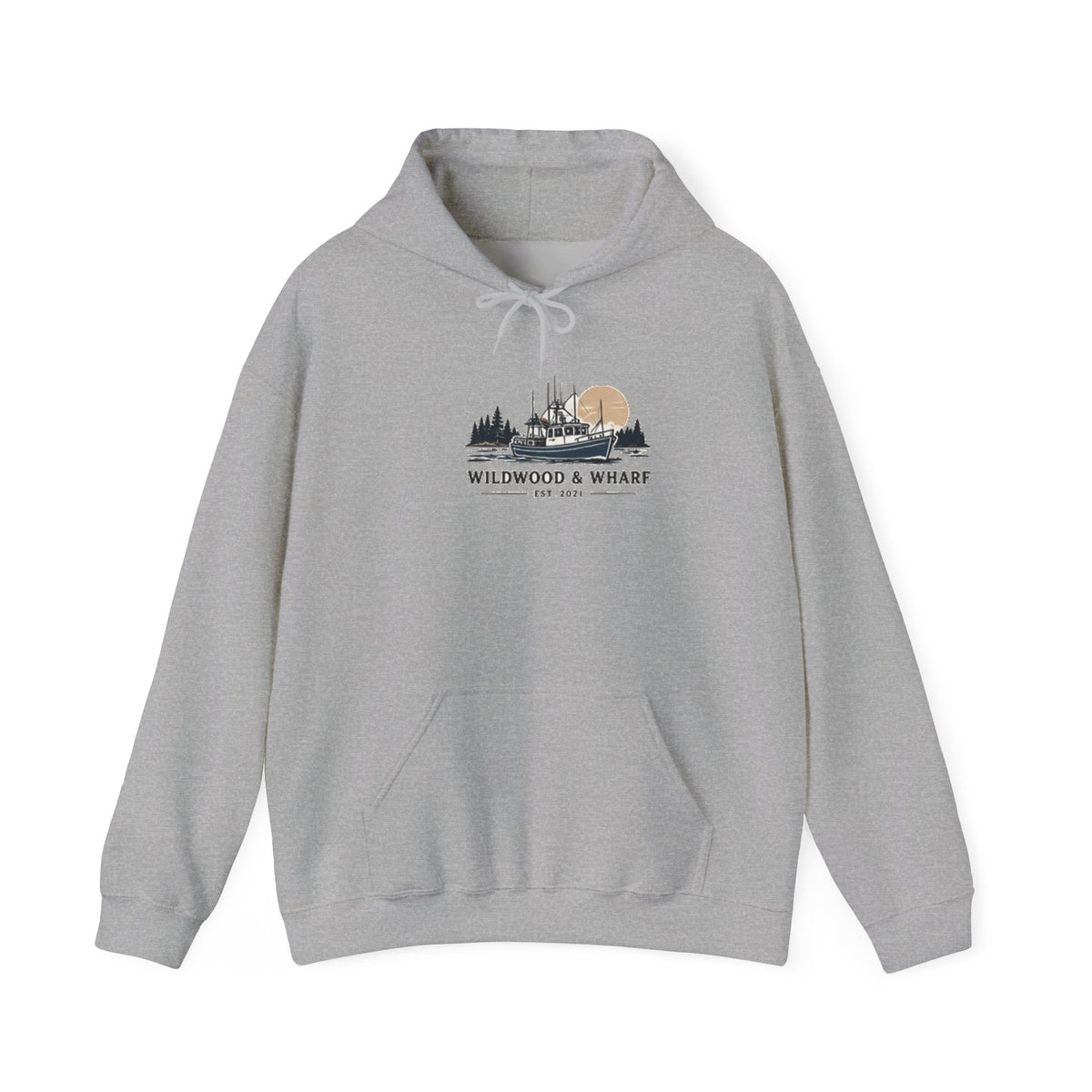 Wildwood & Wharf Fishing Boat Hoodie
