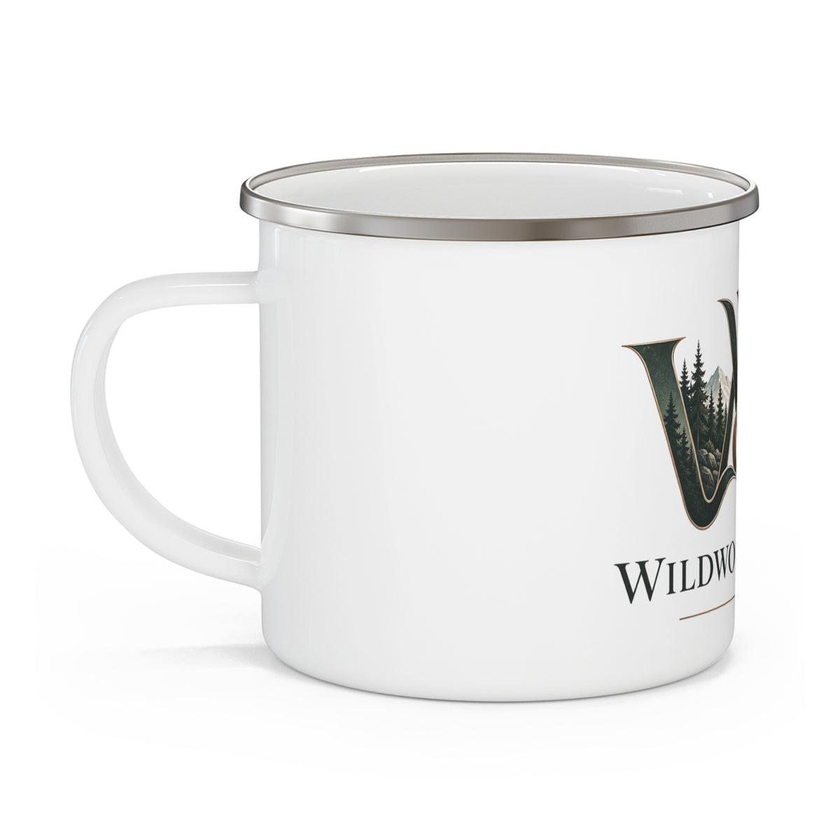 Wildwood & Wharf WW Script Wave Camp Mug