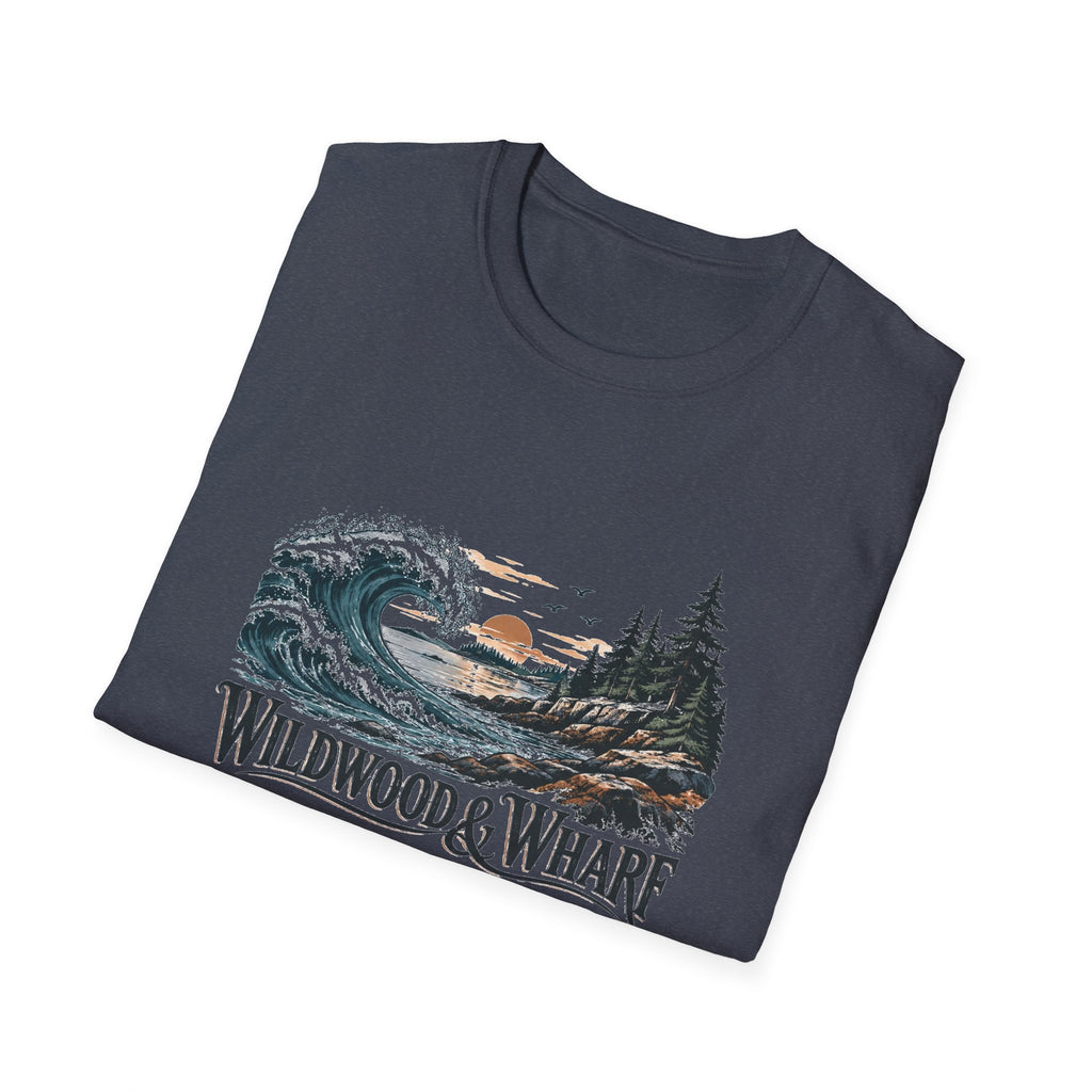 Wildwood & Wharf Tide Wave Tee