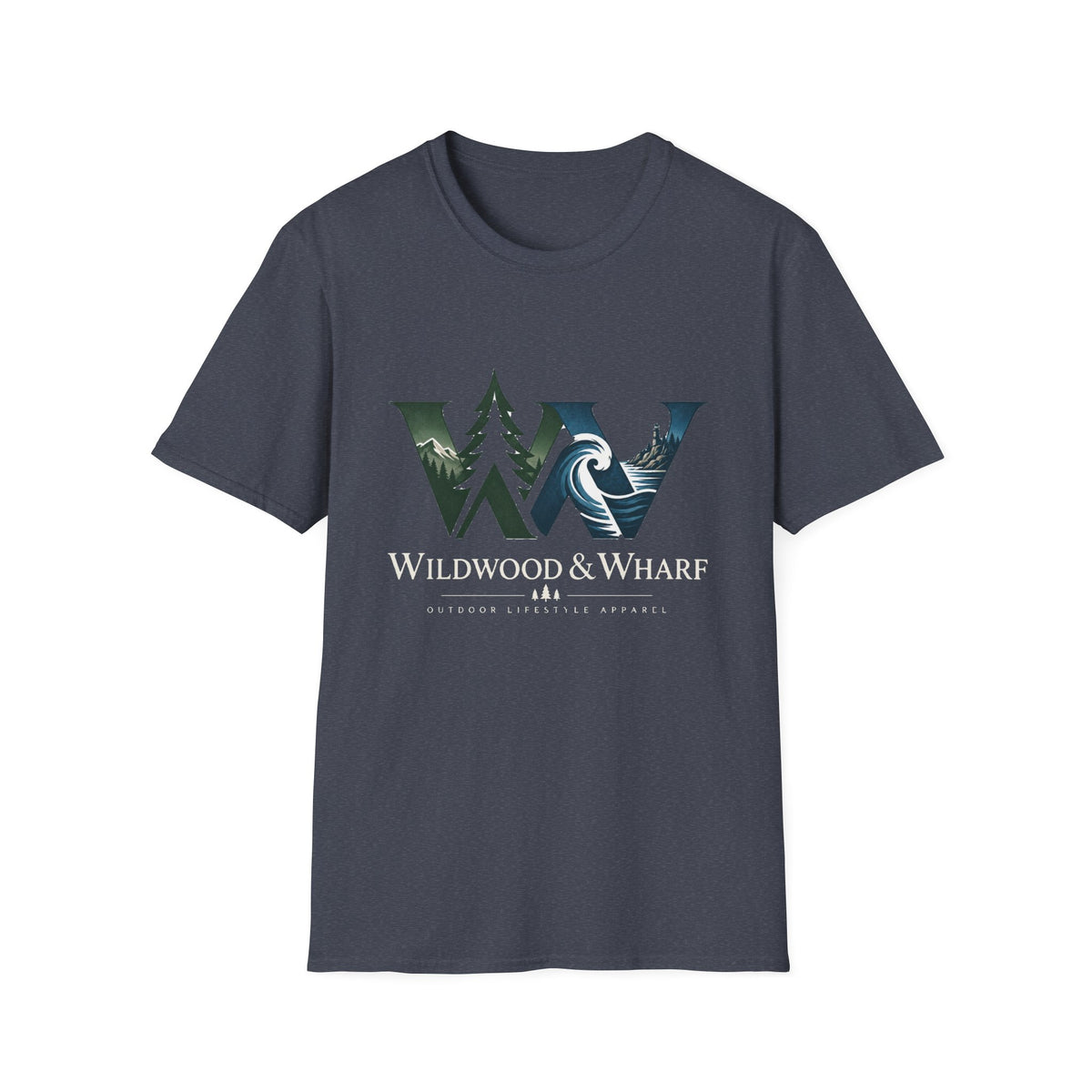 Wildwood & Wharf Mountain Wave WW Tee
