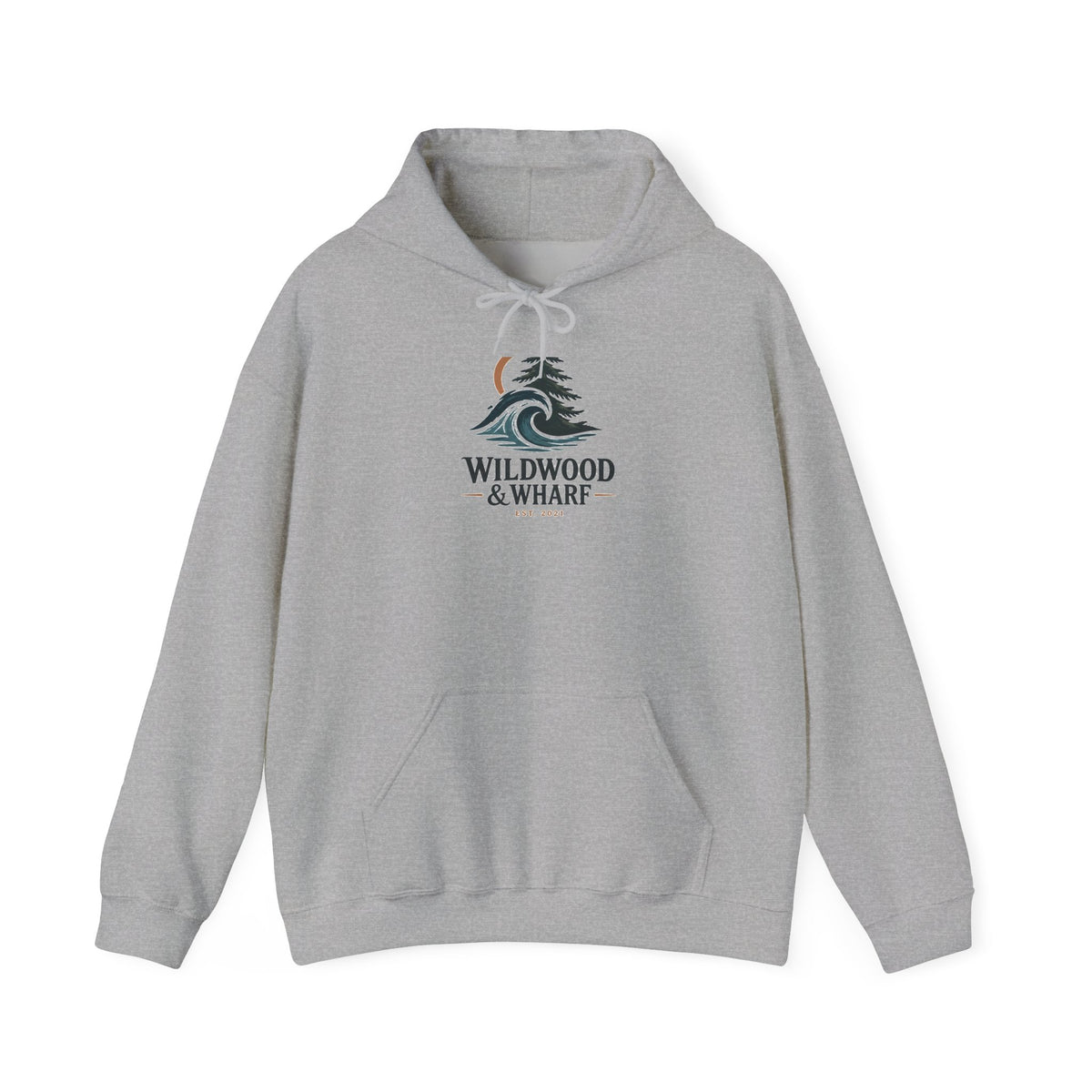 Wildwood & Wharf Pine Wave Hoodie